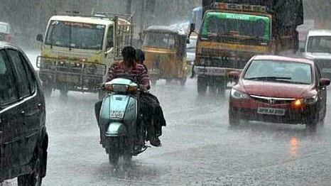 Rains in Hyderabad