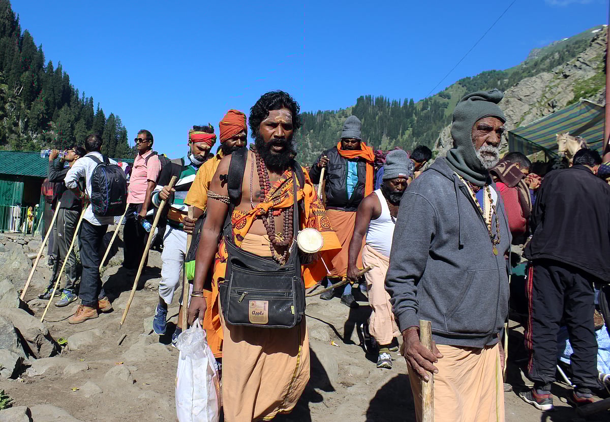 Amarnath Yatra begins: 2nd batch of over 4,400 pilgrims leaves Jammu camp for Kashmir
