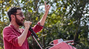 Delhi riots case: JNUSU marches for release of Umar Khalid, co-accused
