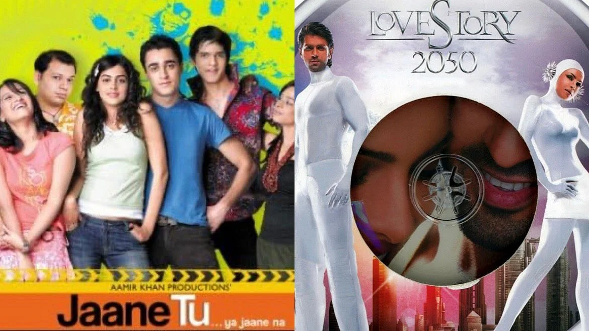 Jaane Tu…Ya Jaane Na poster, Love Story 2050 poster (Photo: IMDb)