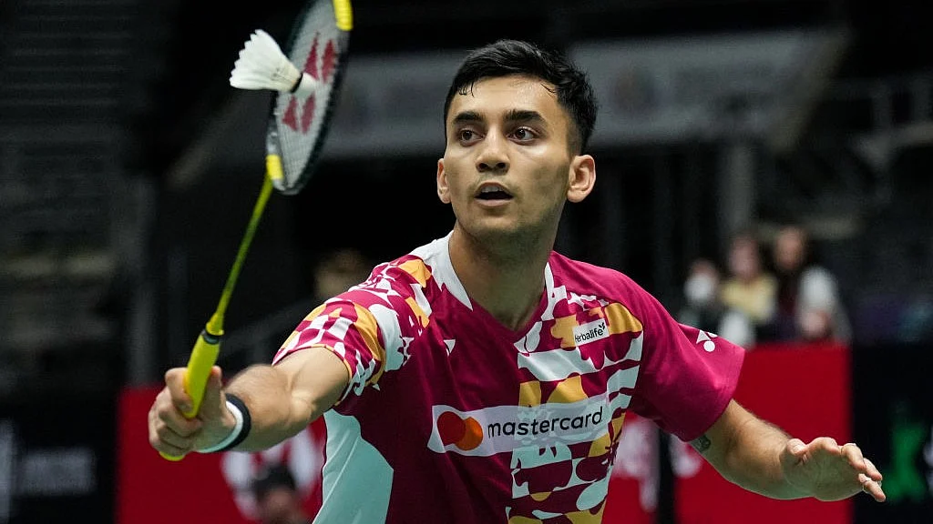 Star Indian shuttler Lakshya Sen dished out a badminton masterpiece to notch up his second BWF Super 500 title (photo: Getty Images)