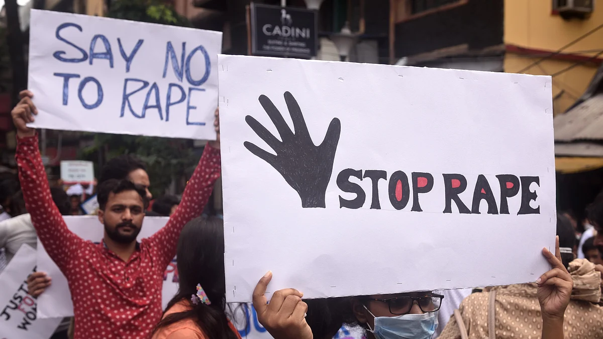 Representative image of a protest against rape (photo: Sukhomoy Sen/Eyepix Group/Future Publishing via Getty Images)