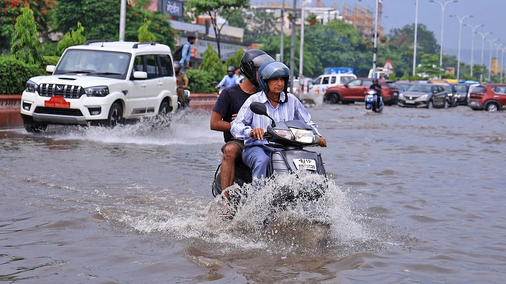 Waterlogging in Jaipur (photo: Getty Images)