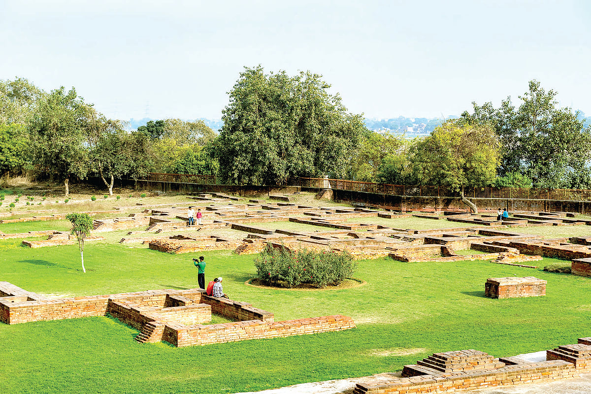 Excavations of the ruins of ancient Kashi at Rajghat in Varanasi, Uttar Pradesh (Photo: Getty Images)
