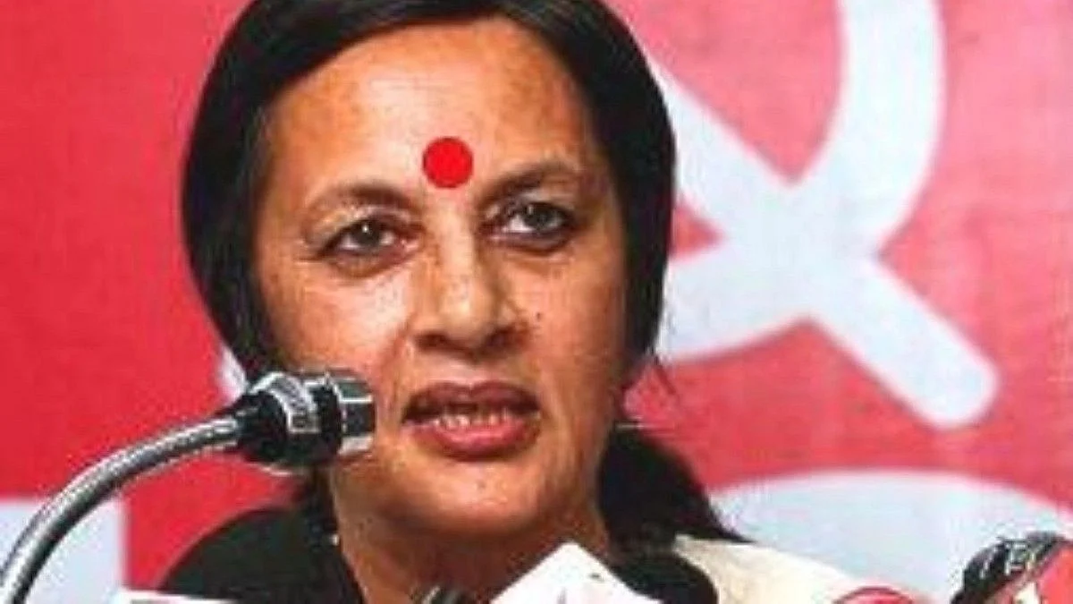 Brinda Karat (Photo courtesy: Twitter)