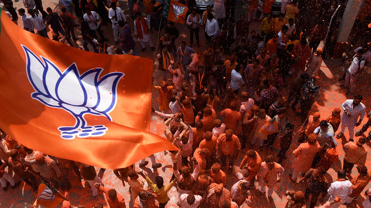 File image of a BJP rally (photo: Getty Images)