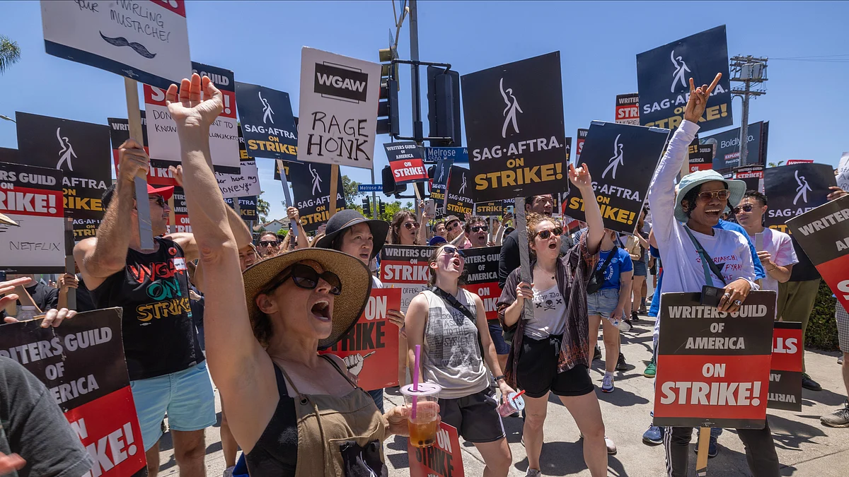 Representative image of Hollywood strike  (Photo: Getty Images)