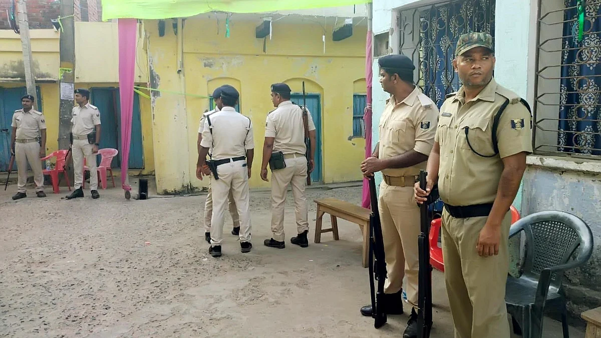 Representative image of police (Photo by Santosh Kumar/Hindustan Times via Getty Images)