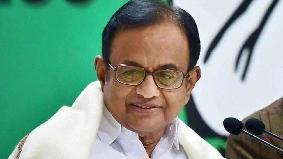 Congress leader P Chidambaram (photo: IANS)