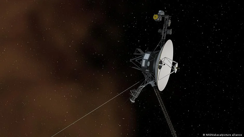 The long-range one-way probe launched in 1977 and is far beyond our solar system, some 12 billion miles away (Photo: DW)