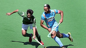 Representative image of hockey match between India and Pakistan (Photo: Getty Images)