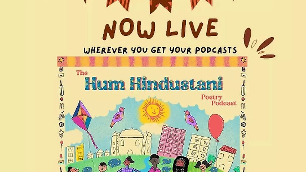 Hum Hindustani podcast poster (photo courtesy @findingenchantment/Instagram)
