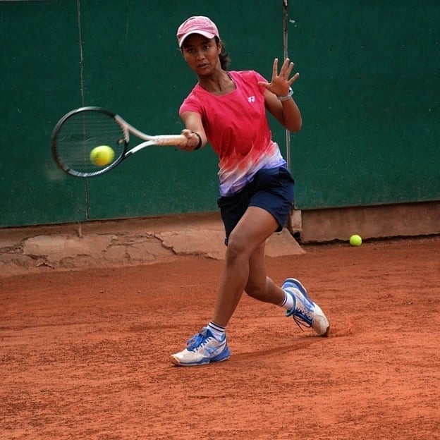 Saijayani at practice in Kolkata (photo courtesy: family)