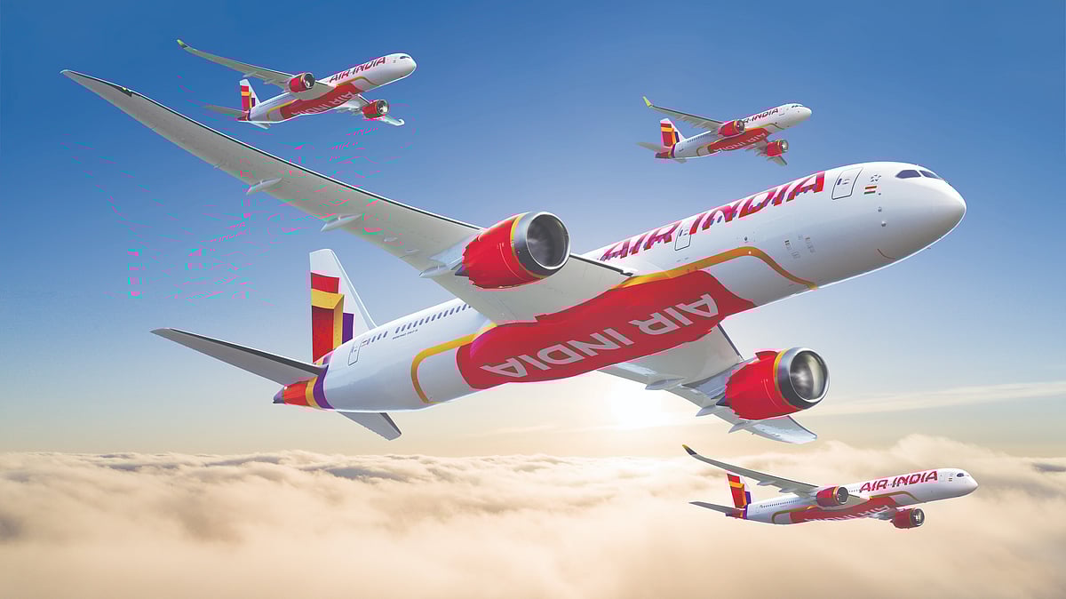 A new look Air India livery was unveiled on Thursday. (Photo courtesy: Air India)