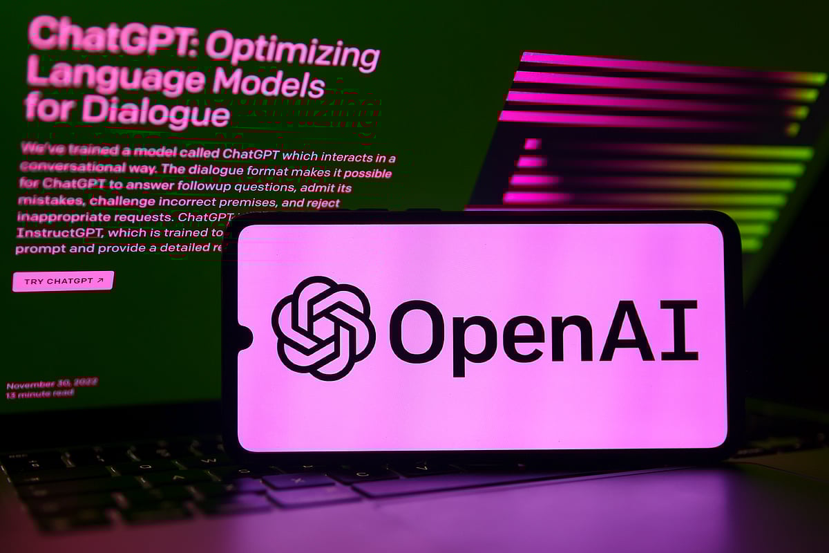Representative image of an OpenAI logo (Photo by Beata Zawrzel/NurPhoto via Getty Images)