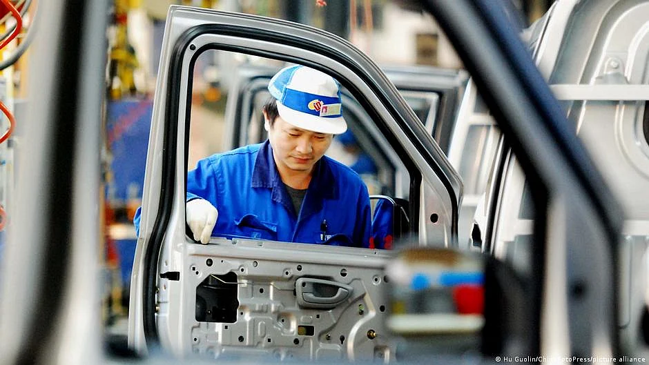 Electric vehicle manufacture in China, which has virtual monopoly over rare earths