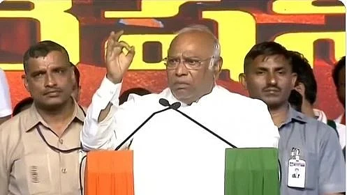 Congress president Mallikarjun Kharge  (Photo courtesy: AICC)