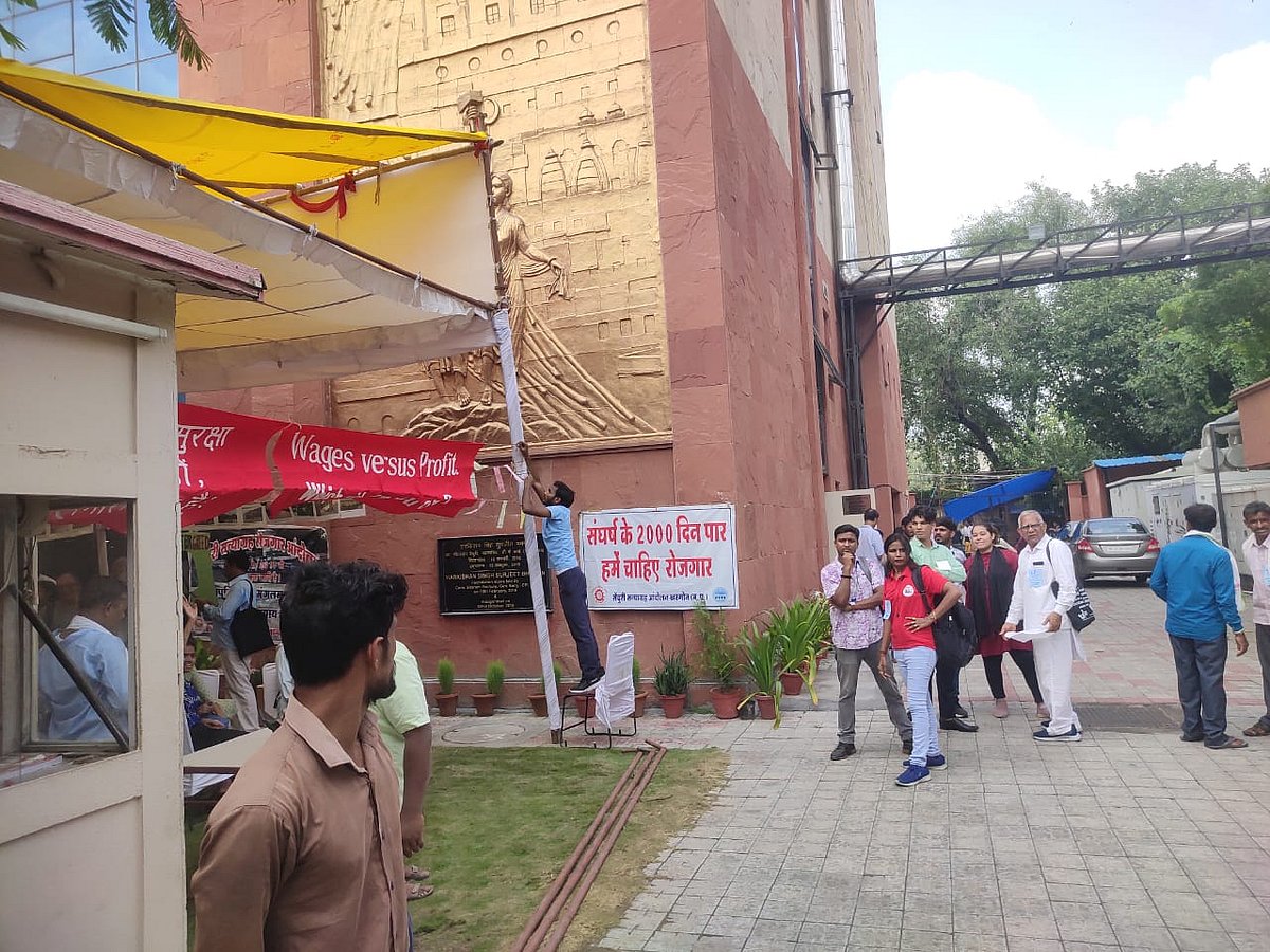 The WE20-People's Submit at the desinated venue (photo: National Herald/Vishwadeepak)