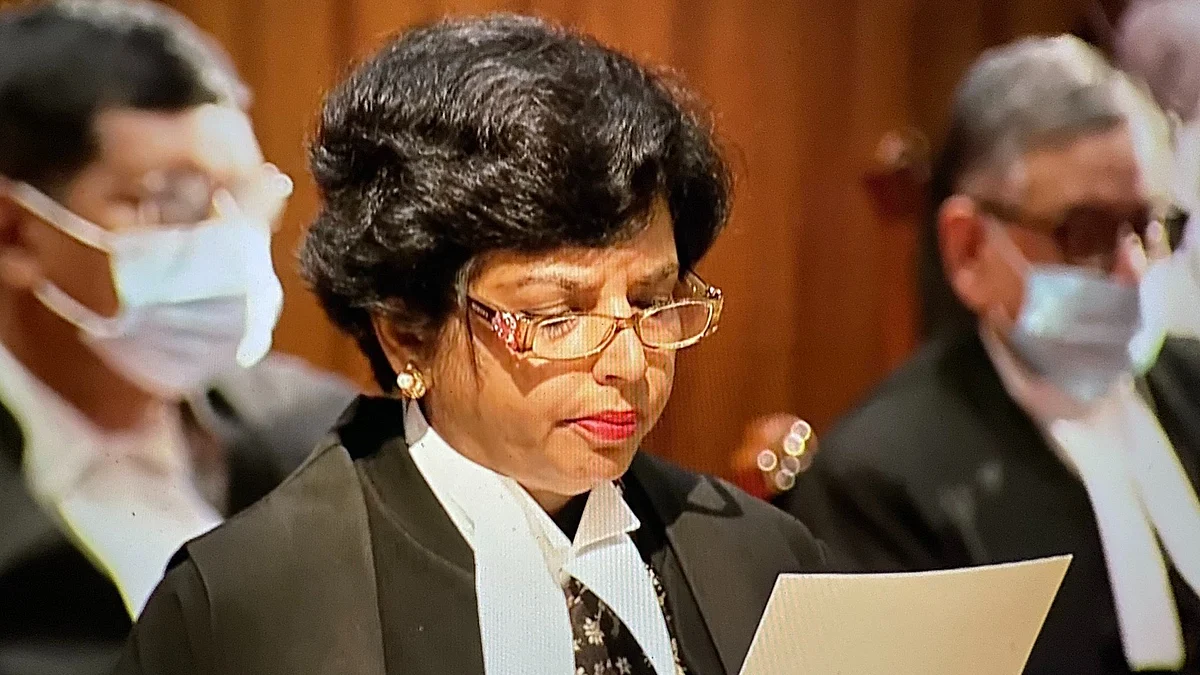 Supreme Court Judge Justice Hima Kohli (Photo: @rais_shk/X)