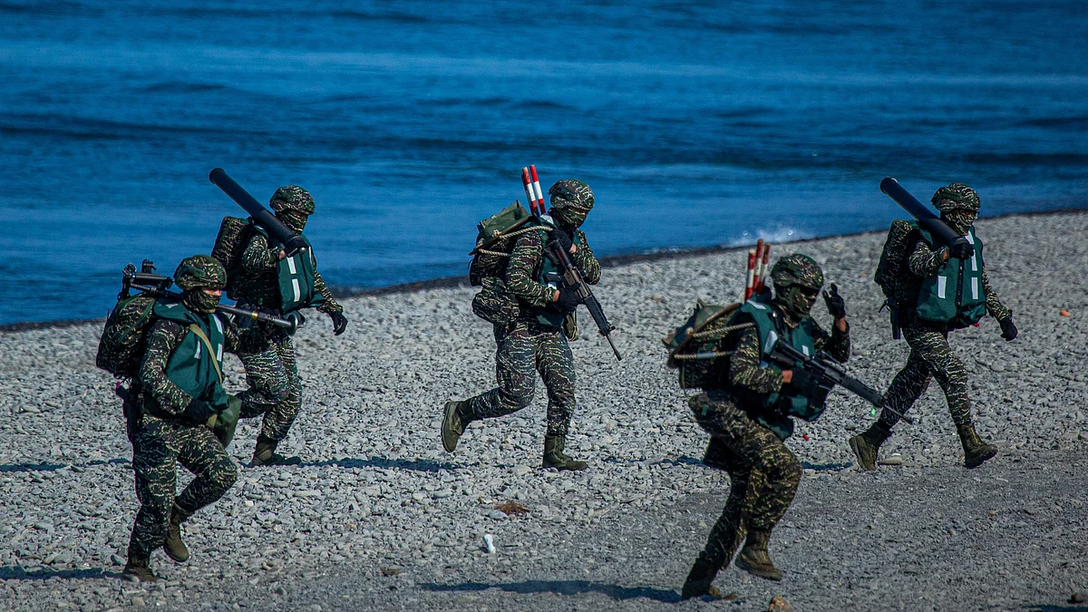 Taiwan soldiers (Photo: Getty Images)