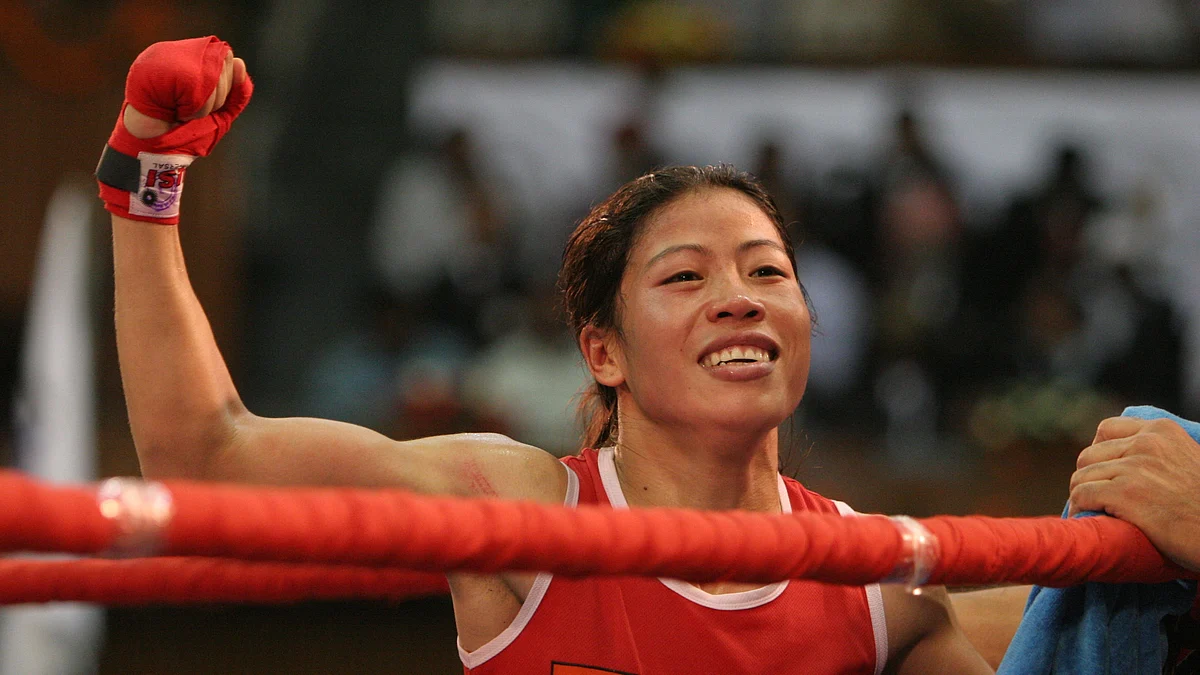 Mary Kom writes to Amit Shah for protection of Kom villages (photo: Getty Images)