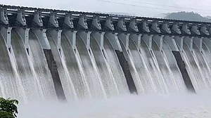 Gujarat Flood: Sardar Sarovar dam overflows for third straight day