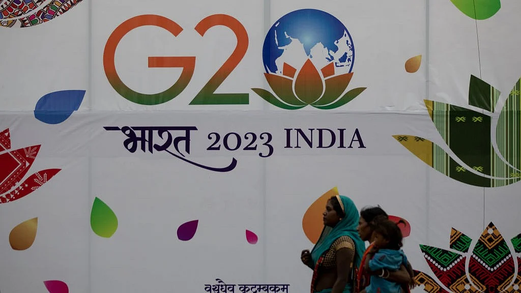The extravagant preparations for the G20 Summit raise questions about social responsibility and disparity. (Photo: Amarjeet Kumar Singh/Anadolu Agency via Getty Images
