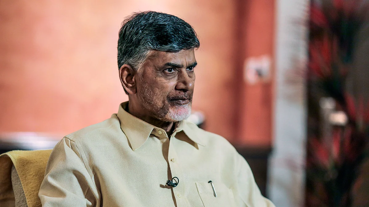 Ex-Andhra Pradesh CM N Chandrababu Naidu (photo: Getty Images)