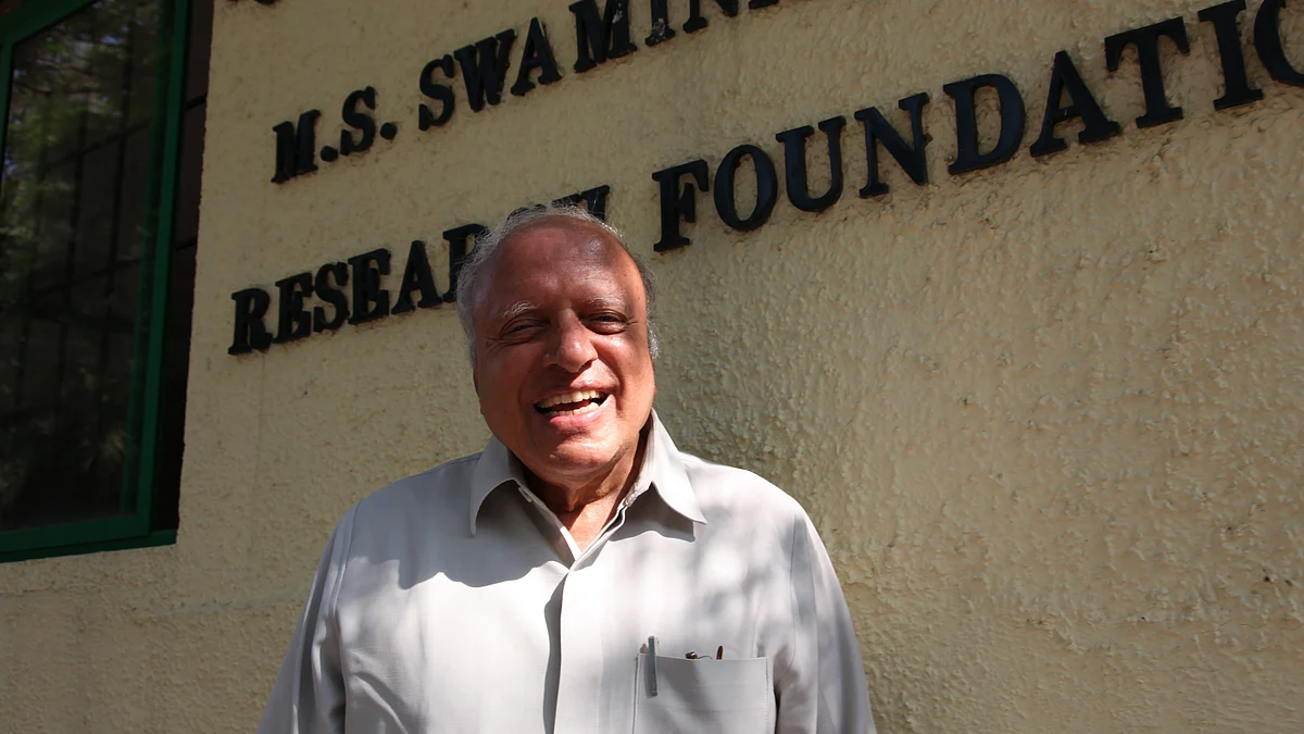 Mankombu Sambasivan Swaminathan (Photo: Getty Images)