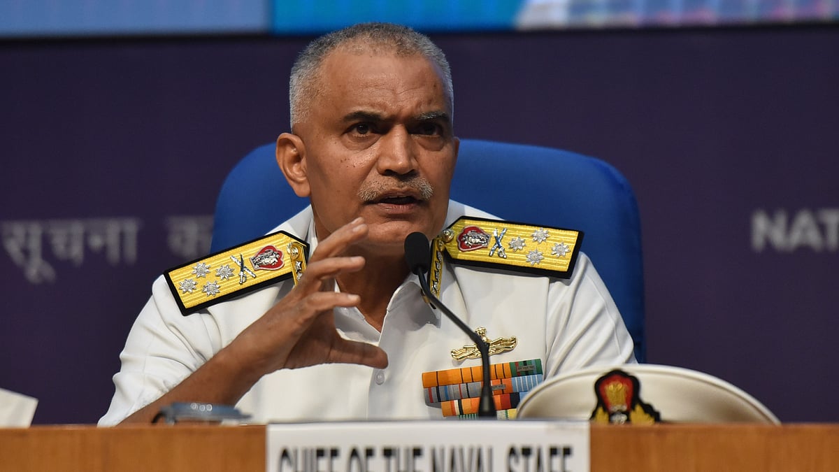 Navy Chief Admiral Hari Kumar's US visit promotes open Indo-Pacific vision (Photo: Sonu Mehta/Hindustan Times via Getty Images)