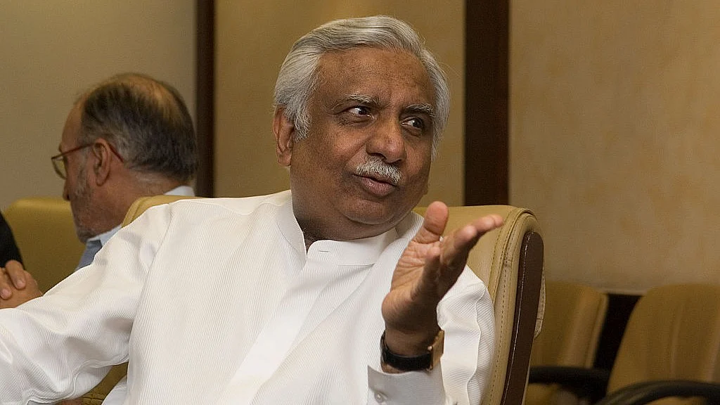 Naresh Goyal, the founder of Jet Airways, is accused of misusing the money borrowed by the airline for personal purposes (Photo: Rajkumar/Mint via Getty Images)