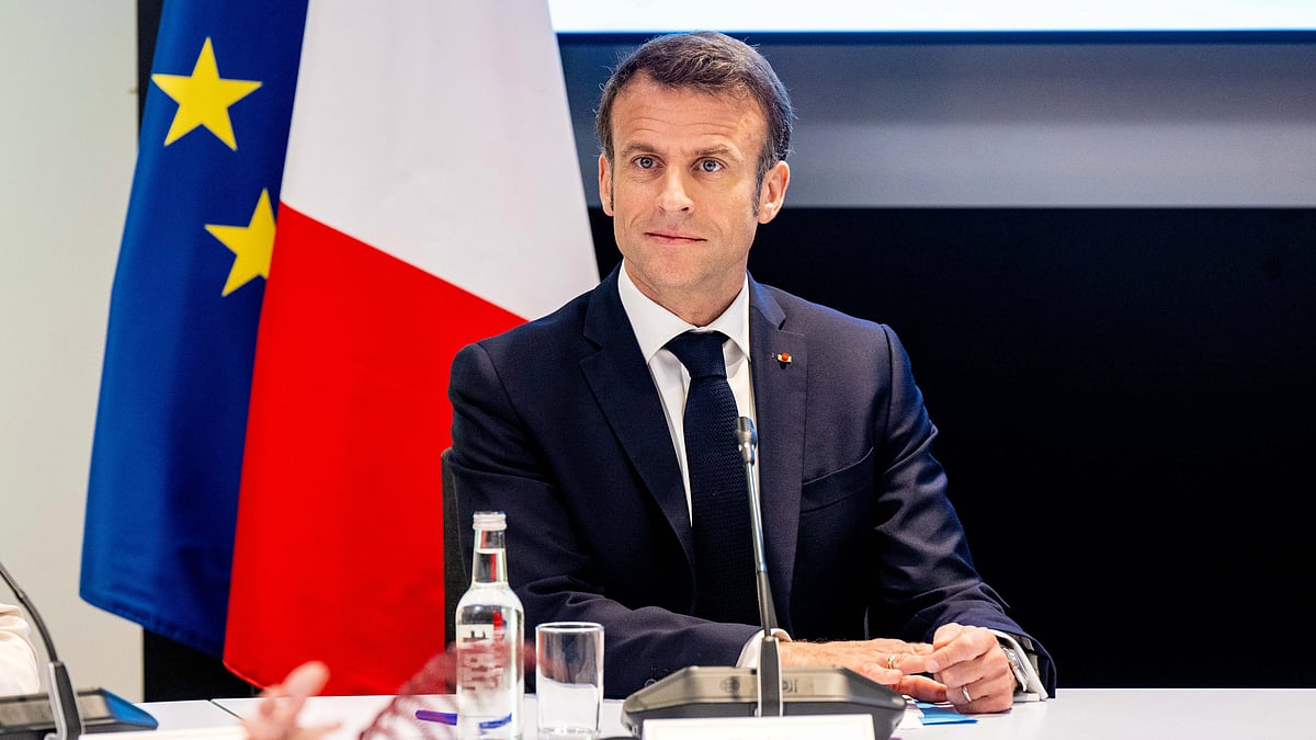 French President Emmanuel Macron  (photo: National Herald archives)