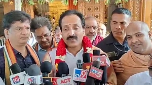 ISRO chairman offers prayers for success of Aditya L1 launch