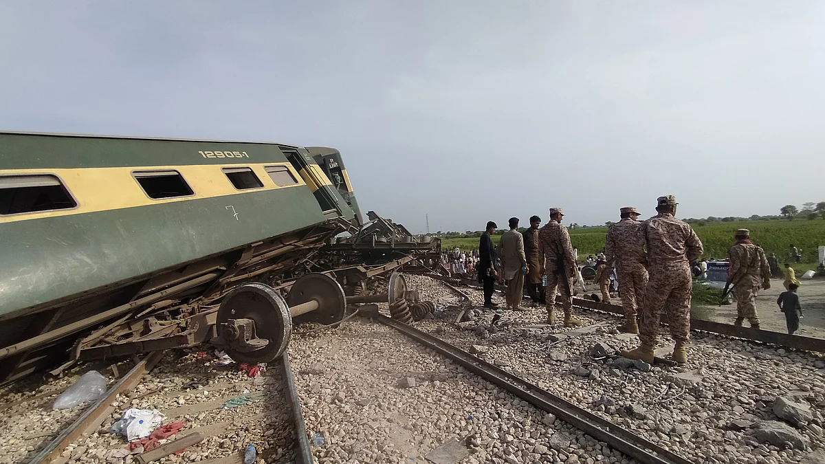 Representative image of a derailed train (Photo: Getty Images)