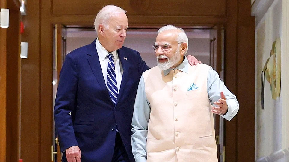 Reporters on US president Joe Biden's India trip won't get to question him or Narendra Modi despite press access requests to the administration (photo: IANS)