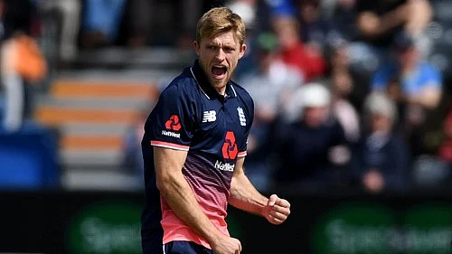England's left-arm pace all-rounder David Willey (photo: IANS)