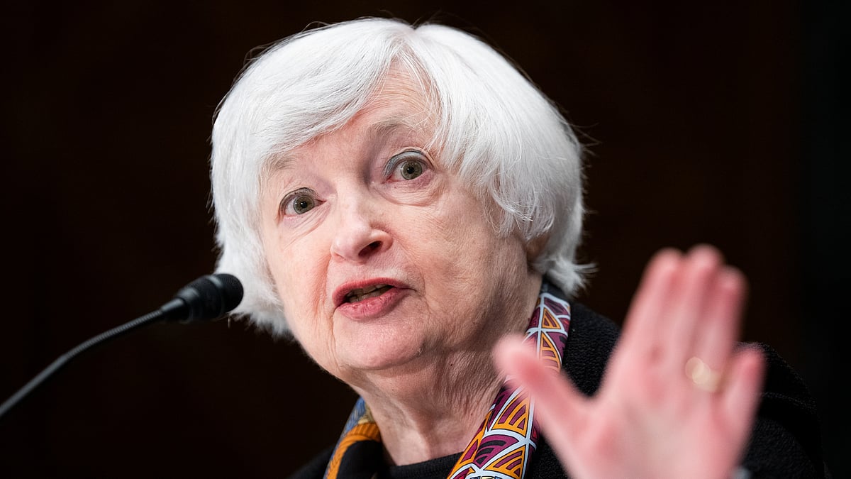 US treasury secretary Janet Yellen will be looking to gather support for Ukraine, discuss climate change amelioration and strengthen bilateral economic ties with India at the G20 Summit (photo: Tom Williams/CQ-Roll Call, Inc via Getty Images/POOL)