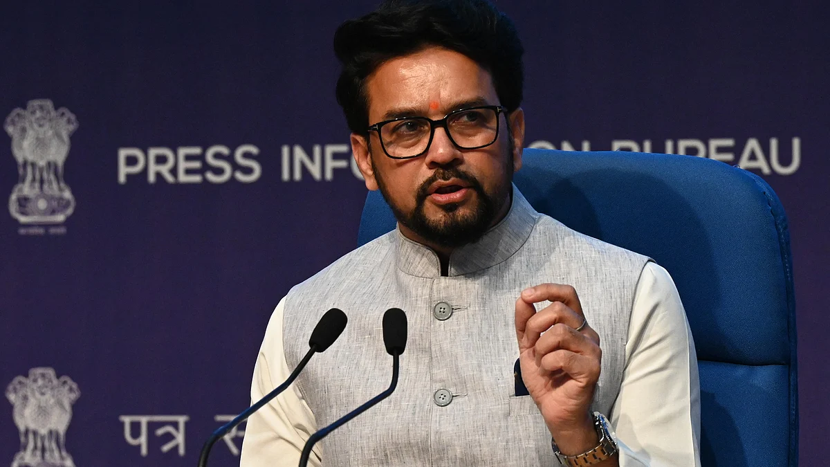 Beijing denies accreditation to three sportspersons from Arunachal Pradesh for participation in the Hangzhou Asian Games, Union sports minister Anurag Thakur cancels visit (Photo: Sonu Mehta/Hindustan Times via Getty Images)