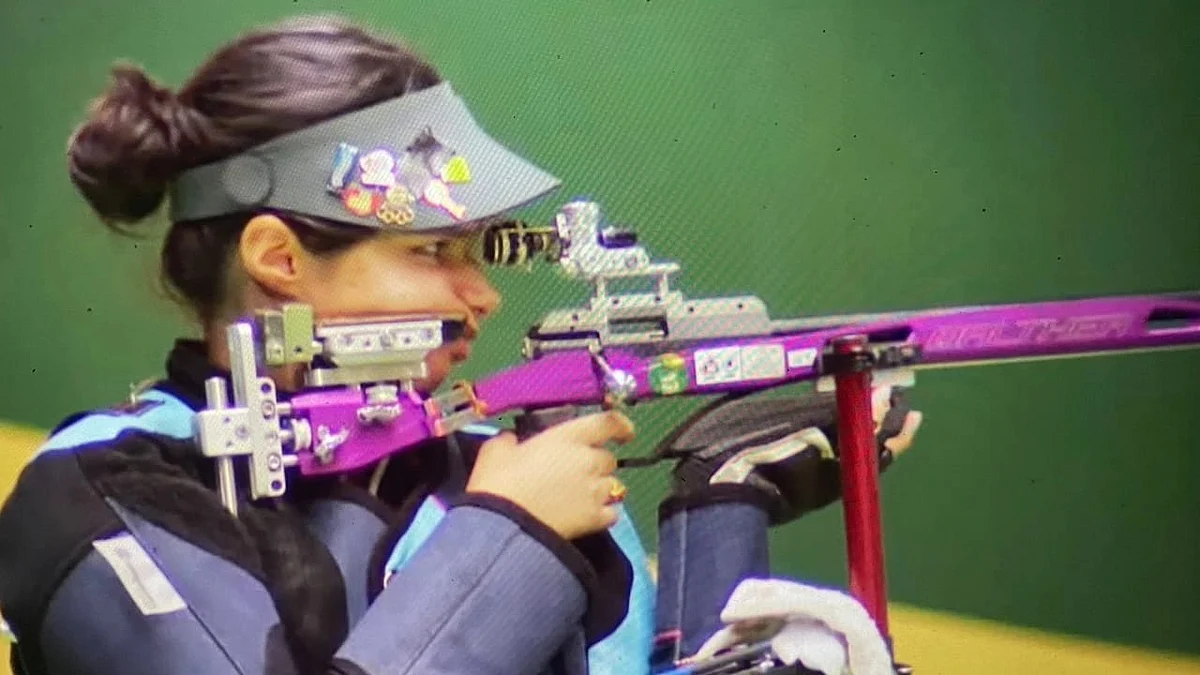 Nischal, in her very first senior world cup appearance, gave India its second medal on the concluding day of the tournament [photo: @Media_SAI/X (Formerly Twitter)]