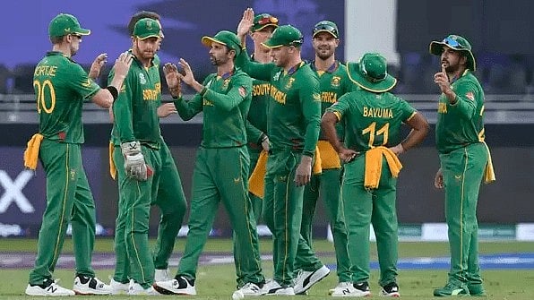 South Africa's batting top order has notched up three 350-plus scores so far, including a colossal 428 against Sri Lanka, a World Cup record (photo: Cricket South Africa)