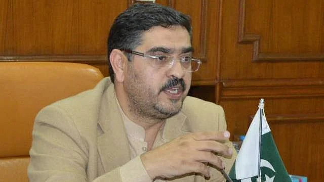Pakistan's caretaker Prime Minister Anwaarul Haq Kakar