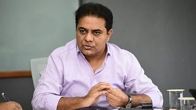 BRS working President K.T. Rama Rao (Photo: IANS)
