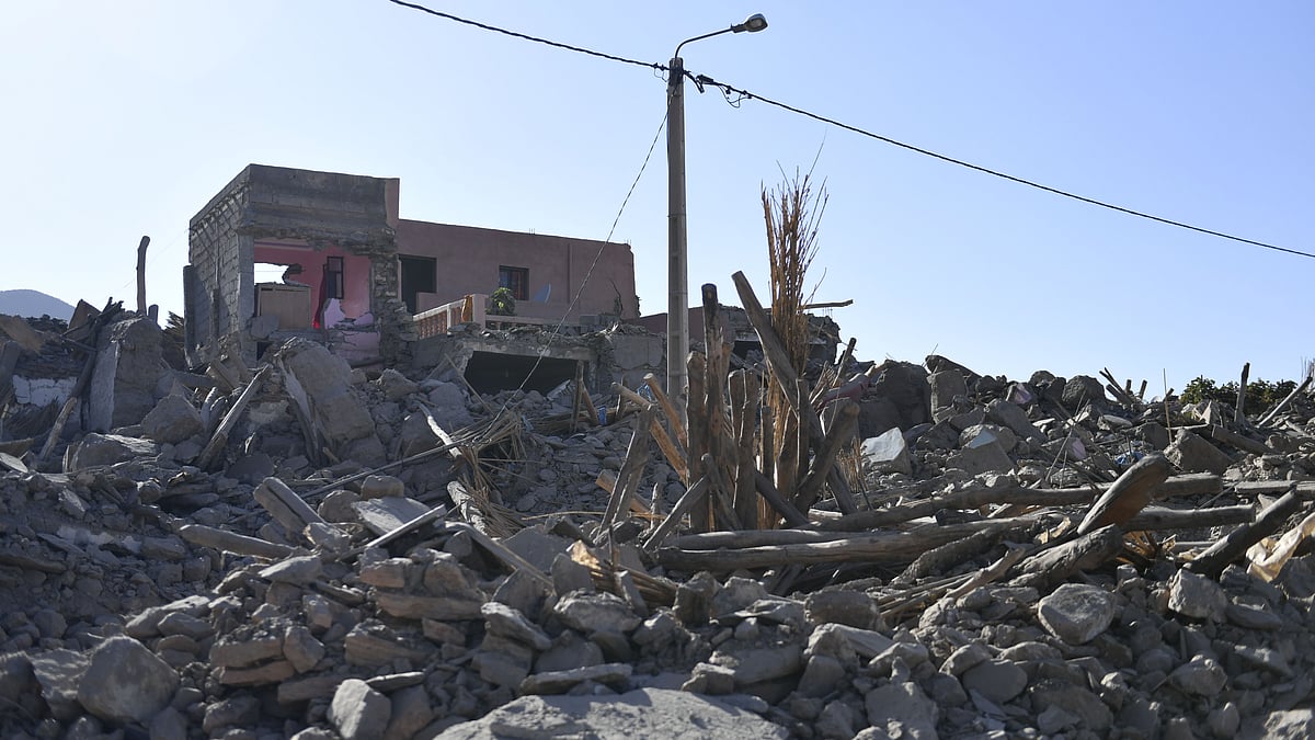 Representative image of destruction caused due to an earthquake (Photo: Getty Images)