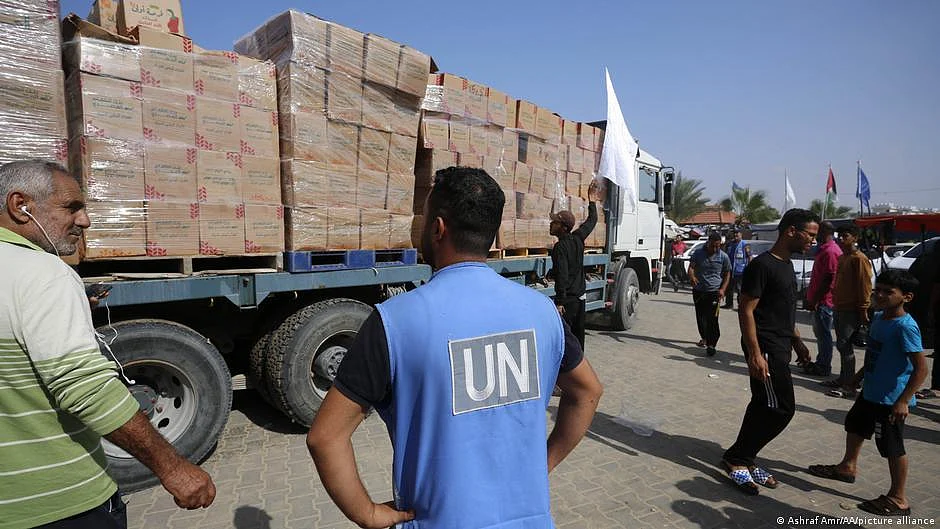 Egypt has condemned the stoppage of aid and accused Israel of using “starvation as a weapon”