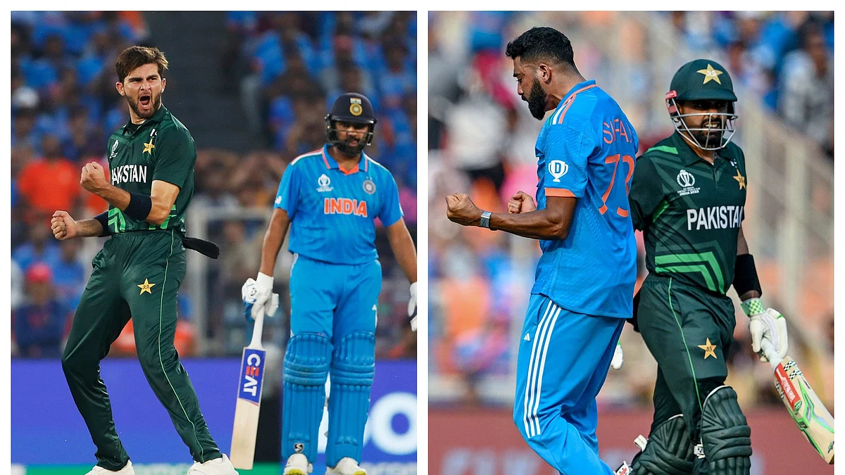 ICC World Cup: India vs Pakistan clash in Ahmedabad on 14 Oct (Photos courtesy: @ICC)