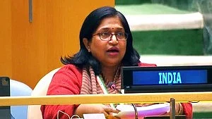 Yojna Patel, India's ambassador to the UN, described the Hamas assault of 7 October as a "shocking" "terror attack", while abstaining from the Jordan-mooted Gaza resolution of 28 October 2023 (photo: IANS)