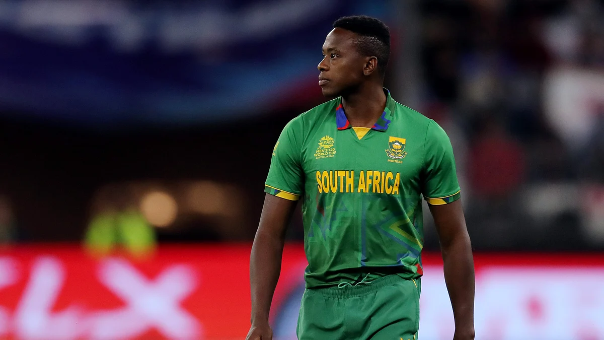 Kagiso Rabada ready to lead South Africa cricket team's attack in ICC World Cup 2023 in India (photo: Will Russell/ICC via Getty Images)