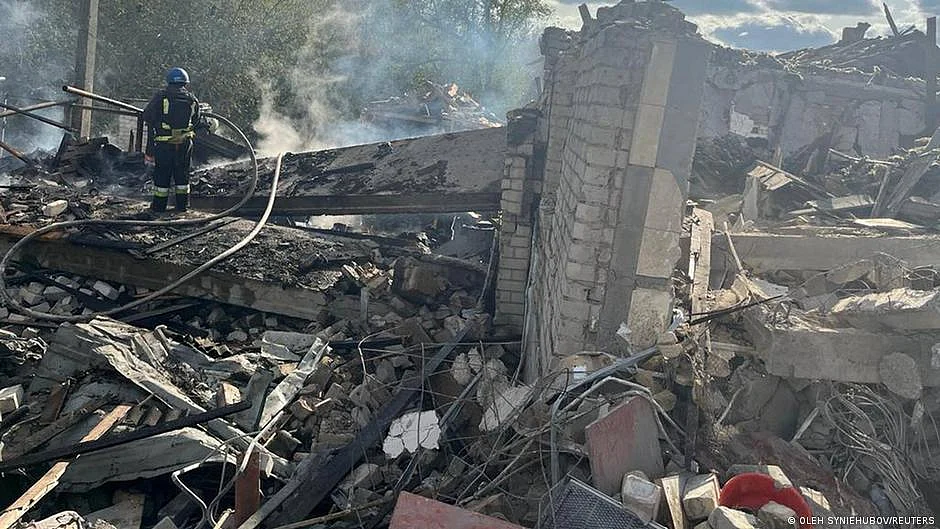  In Moscow, Russian President Vladimir Putin warned of future nuclear attacks (photo: DW)