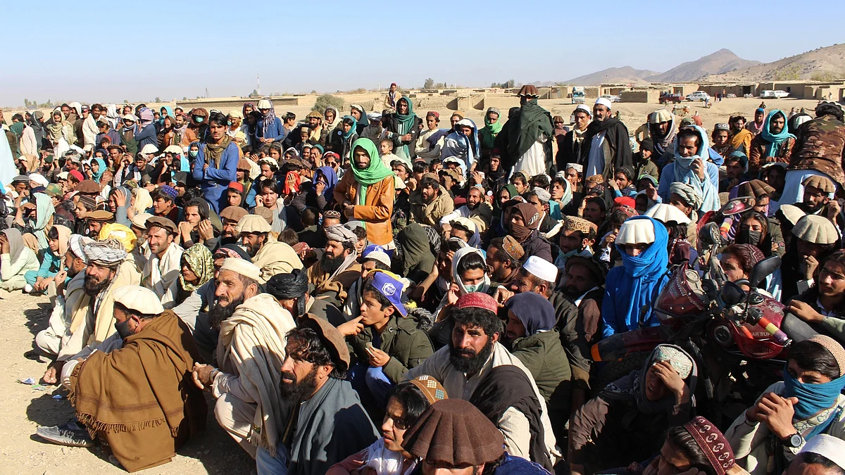 UK to charter flights for Afghan refugees in Pakistan with promised visas as Pakistan plans migrant deportations (representative image) (Photo: Sardar Shafaq/Anadolu Agency via Getty Images)