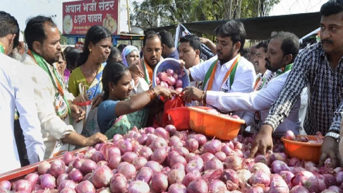 Retail onion prices have shot up to Rs 80 a kg in Delhi